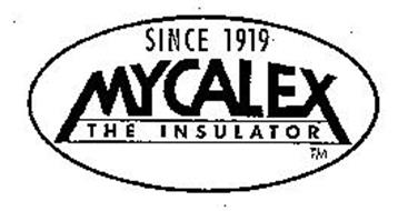 SINCE 1919 MYCALEX THE INSULATOR