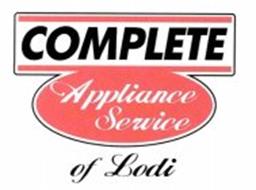COMPLETE APPLIANCE SERVICE OF LODI