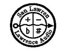 SAN LAWREN LAWRENCE AUDIO + -B #