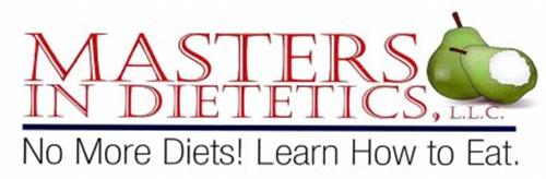 MASTERS IN DIETETICS, L.L.C. NO MORE DIETS! LEARN HOW TO EAT.