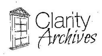 CLARITY ARCHIVES