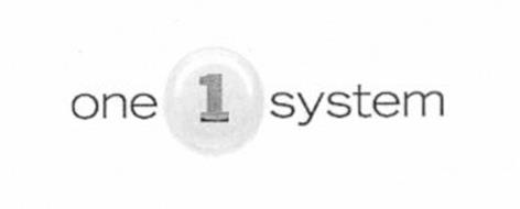 ONE 1 SYSTEM