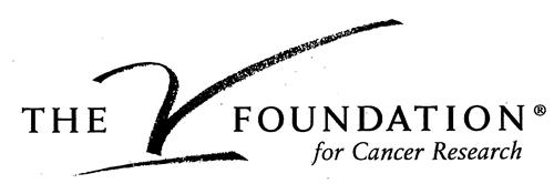 THE V FOUNDATION FOR CANCER RESEARCH