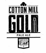COTTON MILL GOLD PALE ALE TUPPS BREWERY