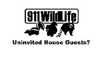 911 WILDLIFE UNINVITED HOUSE GUESTS?