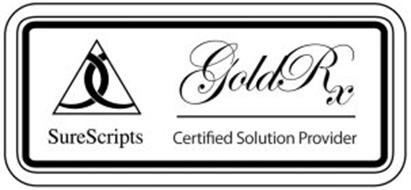 GOLD RX SURE SCRIPTS CERTIFIED SOLUTION PROVIDER