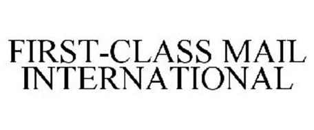 FIRST-CLASS MAIL INTERNATIONAL