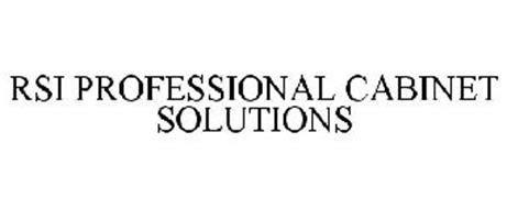 RSI PROFESSIONAL CABINET SOLUTIONS