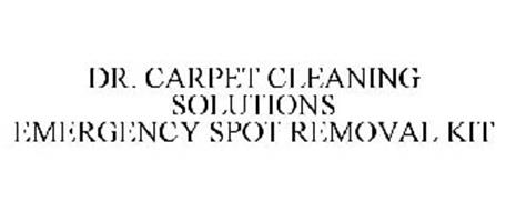 DR. CARPET CLEANING SOLUTIONS EMERGENCY SPOT REMOVAL KIT