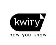 KWIRY NOW YOU KNOW