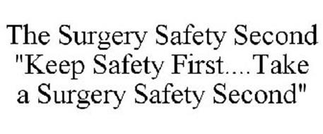 THE SURGERY SAFETY SECOND 