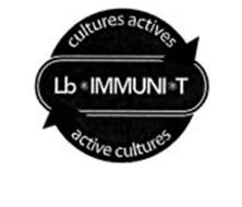CULTURES ACTIVES LB.IMMUNI.T ACTIVE CULTURES