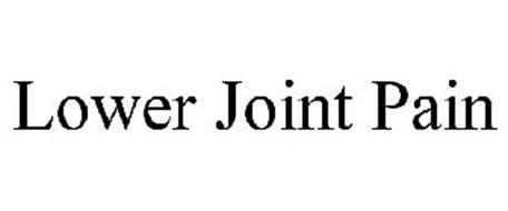 LOWER JOINT PAIN