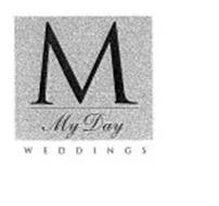 M MY DAY WEDDINGS