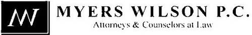 MW MYERS WILSON P.C. ATTORNEYS & COUNSELORS AT LAW