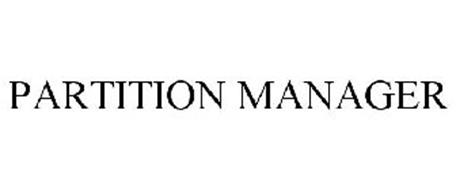 PARTITION MANAGER