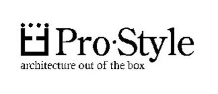 PRO·STYLE ARCHITECTURE OUT OF THE BOX