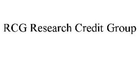 RCG RESEARCH CREDIT GROUP