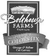 BOLTHOUSE FARMS SINCE 1915 PREMIUM COLORSTIX ORANGE & YELLOW CUT CARROTS
