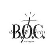 BODY OF CHRIST B.O.C. CLOTHING INC.
