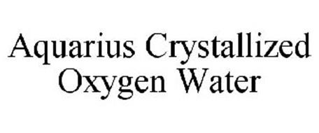 AQUARIUS CRYSTALLIZED OXYGEN WATER