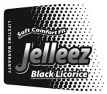 JELLEEZ BLACK LICORICE SOFT COMFORT FIT LIFETIME WARRANTY
