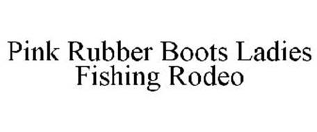 PINK RUBBER BOOTS LADIES FISHING RODEO