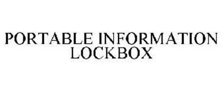 PORTABLE INFORMATION LOCKBOX
