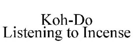 KOH-DO LISTENING TO INCENSE