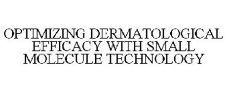 OPTIMIZING DERMATOLOGICAL EFFICACY WITH SMALL MOLECULE TECHNOLOGY
