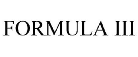 FORMULA III