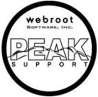 WEBROOT SOFTWARE, INC. PEAK SUPPORT