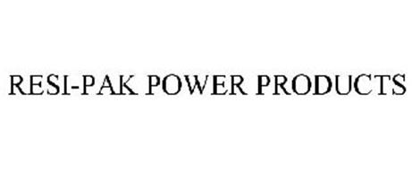 RESI-PAK POWER PRODUCTS