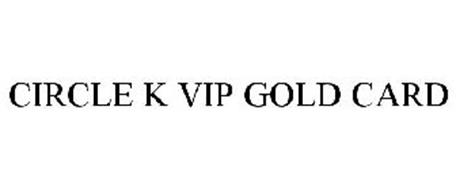 CIRCLE K VIP GOLD CARD