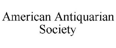 AMERICAN ANTIQUARIAN SOCIETY