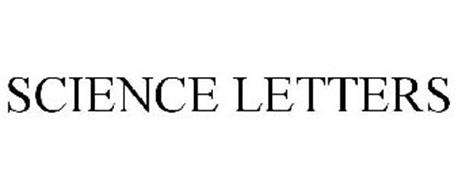 SCIENCE LETTERS