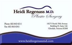 HEIDI REGENASS M.D. PLASTIC SURGERY