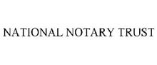 NATIONAL NOTARY TRUST