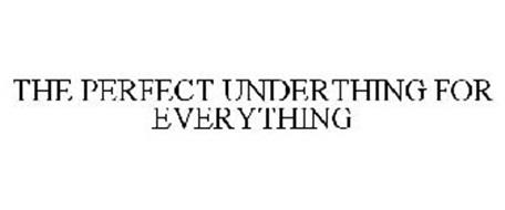 THE PERFECT UNDERTHING FOR EVERYTHING