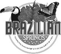 BRAZILIAN SPRINGS GENUINE PURE SPRING WATER FROM THE RAIN FOREST OF BRAZIL