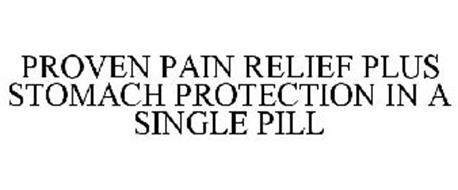 PROVEN PAIN RELIEF PLUS STOMACH PROTECTION IN A SINGLE PILL