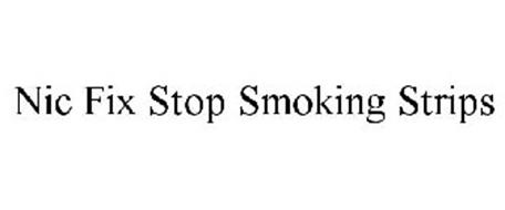 NIC FIX STOP SMOKING STRIPS