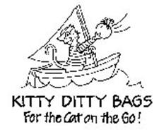KITTY DITTY BAGS FOR THE CAT ON THE GO!