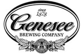 SINCE 1878 GENESEE BREWING COMPANY GENESEE BREWING COMPANY ROCHESTER NEW YORK