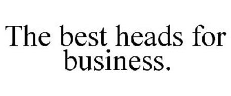 THE BEST HEADS FOR BUSINESS.