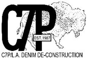C7P EST. 1987 C7P/L.A. DENIM DE-CONSTRUCTION