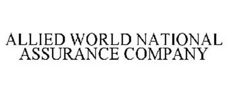 ALLIED WORLD NATIONAL ASSURANCE COMPANY