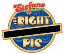 STEFANO FOODS THE RIGHT PIE
