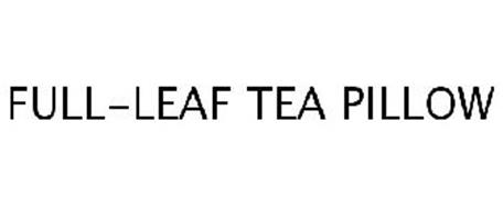 FULL-LEAF TEA PILLOW