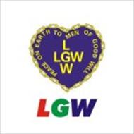 LGW PEACE ON EARTH TO PEOPLE OF GOOD WILL LLGWW